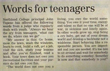 Words for Teens